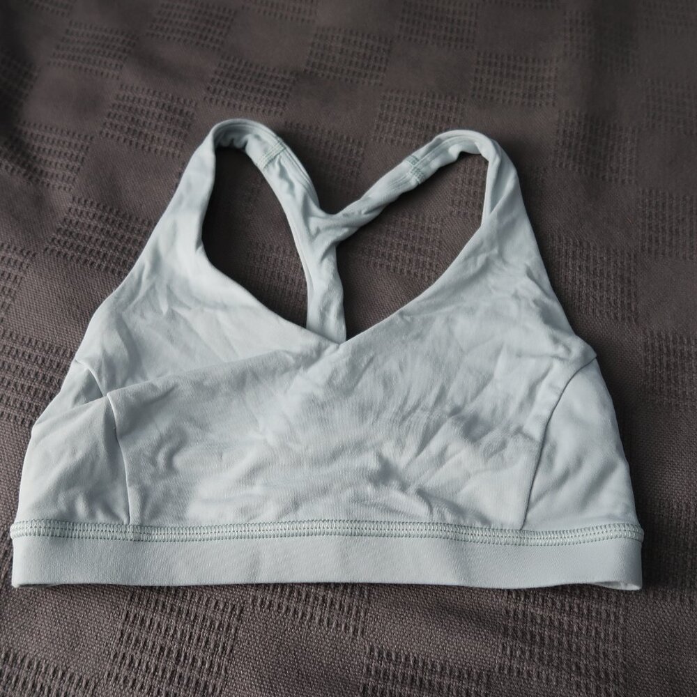 Lululemon Arise Bra *Light Support, C/D Cup in Hazy Jade Size 4
